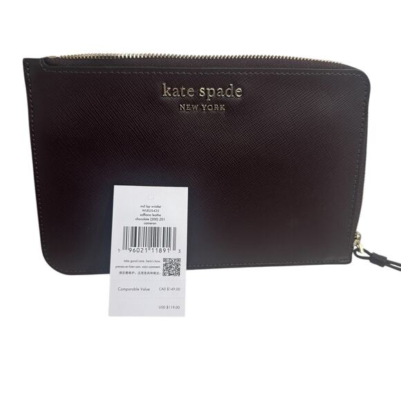 Kate spade Wrislet Chocolate color damage - Picture 8 of 8